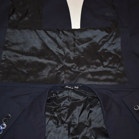 NWOT 46R Domenico Vacca 1/1 Limited Navy BLAZER - Picture 8 of 10